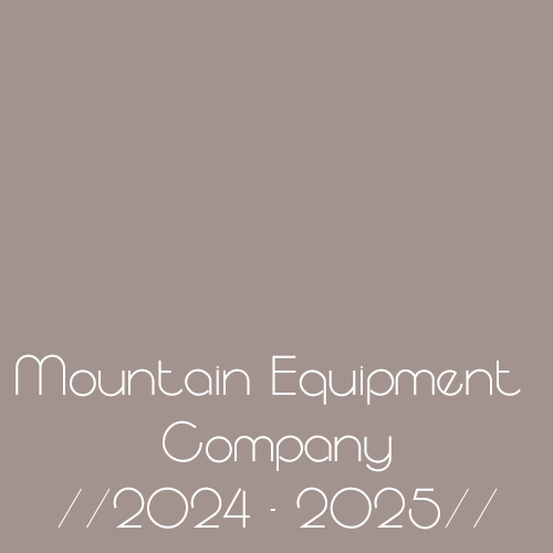 Mountain Equipment//Company 2024-2025